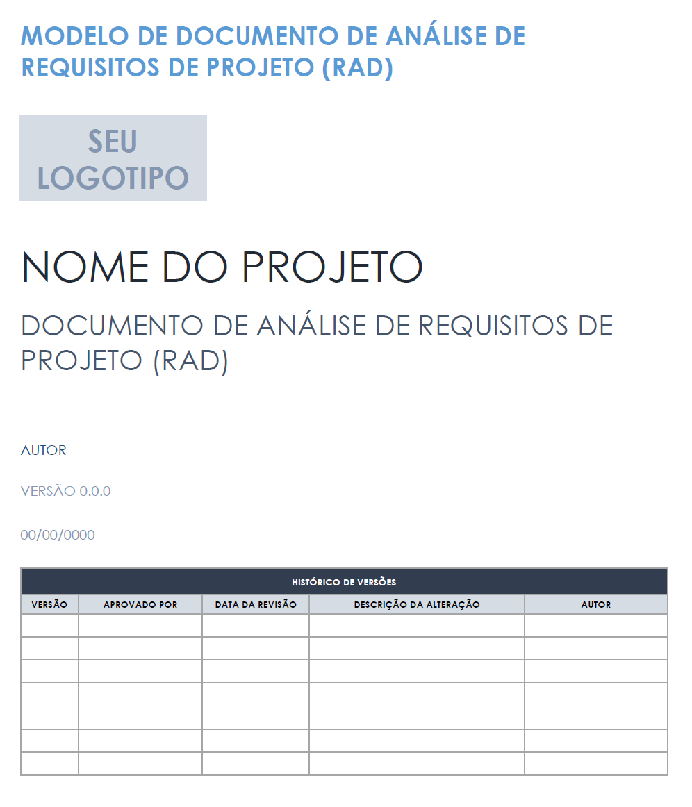 modelo de análise de requisitos de projeto-documento-rad