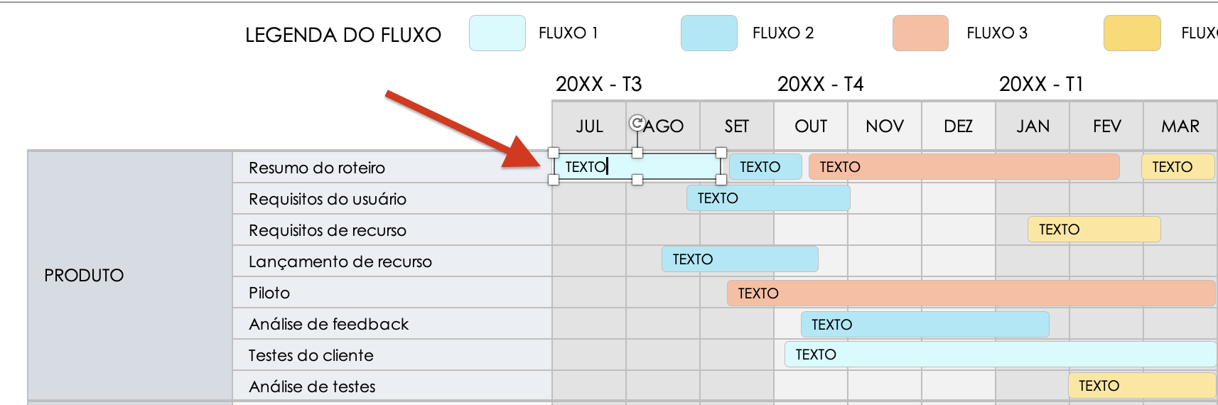 Editar fluxo de trabalho