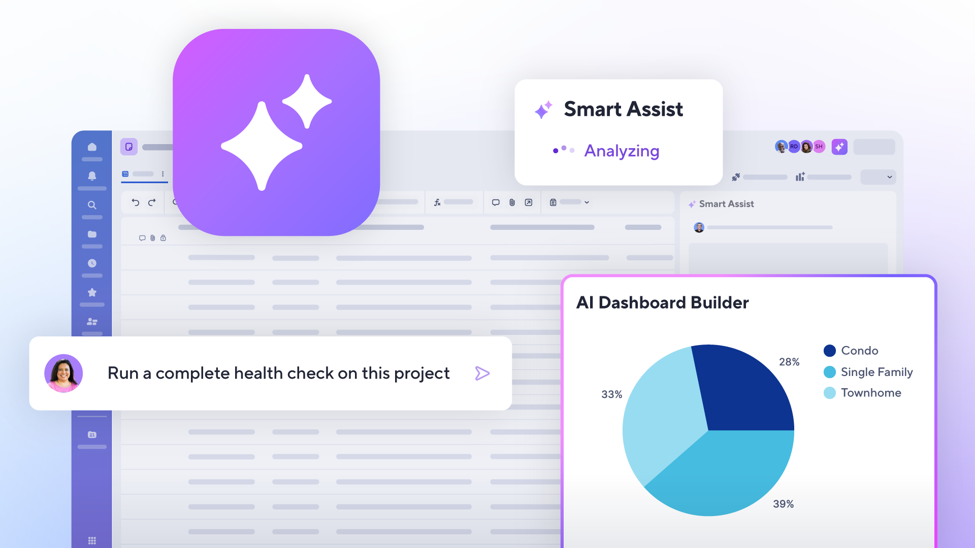 AI features overview product screen