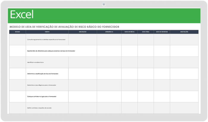 Planilha Avaliação de Fornecedores - Resultar Gestão