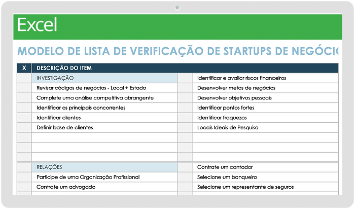 Modelos de plano, orçamento e custo de startup gratuitos | Smartsheet