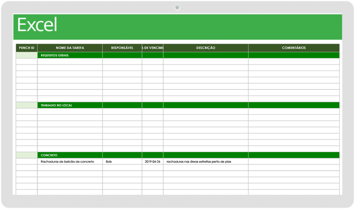 Modelos gratuitos de lista de pendências | Smartsheet