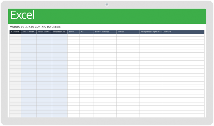 Modelos Gratuitos De Lista De Contatos Smartsheet