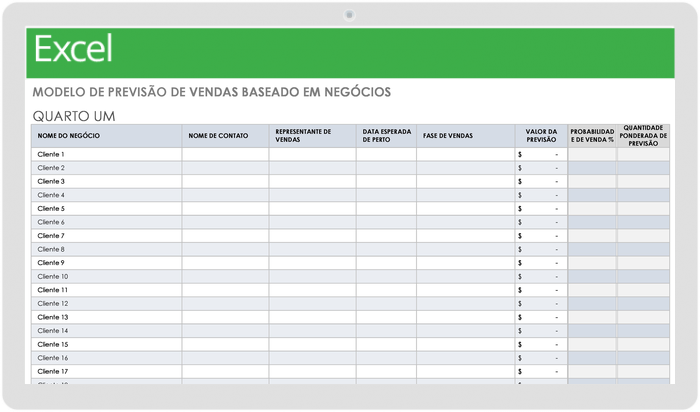 Mais De 15 Modelos Gratuitos De Previsão De Vendas Smartsheet 6557