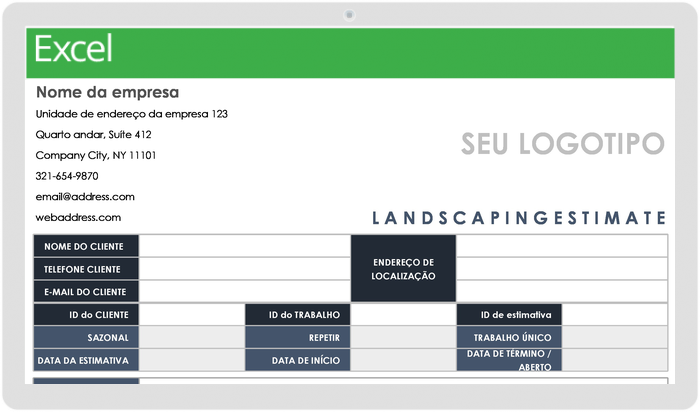 Orçamento de Paisagismo