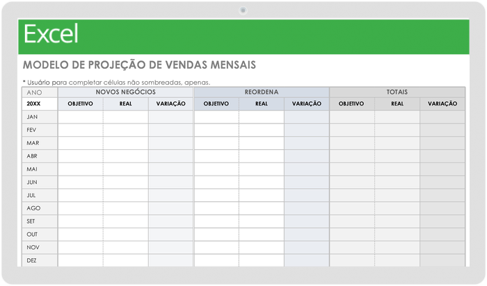 Mais De 15 Modelos Gratuitos De Previsão De Vendas Smartsheet 2979