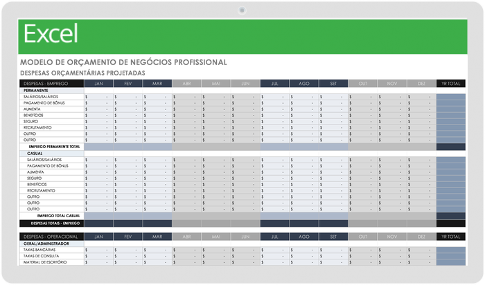 Modelos Grátis Do Orçamento Para Pequenas Empresas Smartsheet 7962