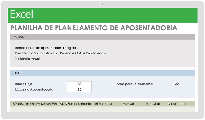 Plano de negocios worksheet