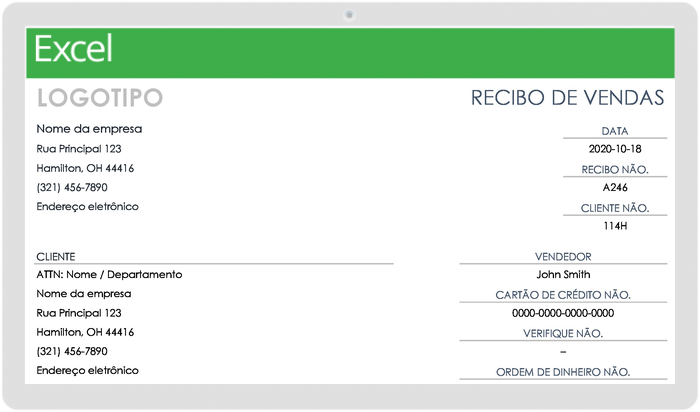 Doze modelos de pagamento gratuitos | Smartsheet