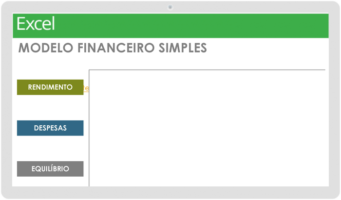  Modelo Financeiro Simples
