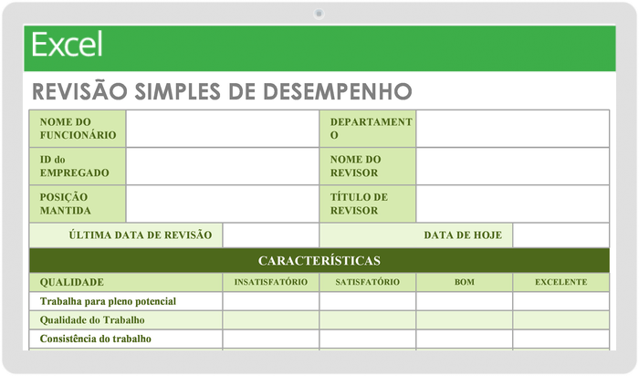 Modelos gratuitos de avaliação de desempenho de empregados | Smartsheet