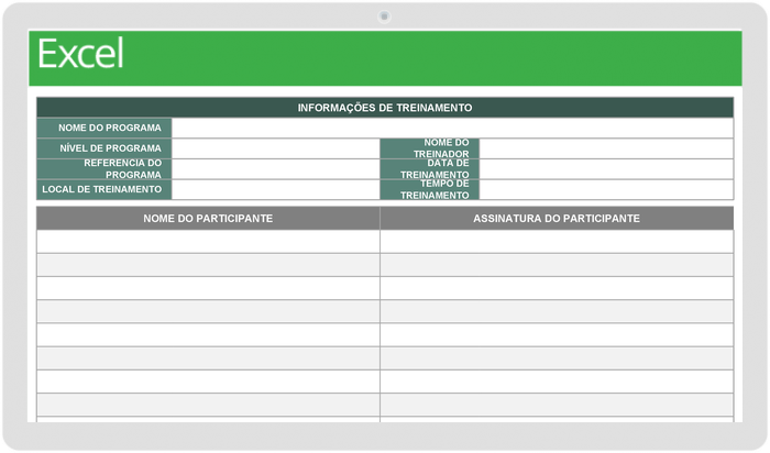 Planilhas E Modelos De Presença Gratuitos Smartsheet 2574