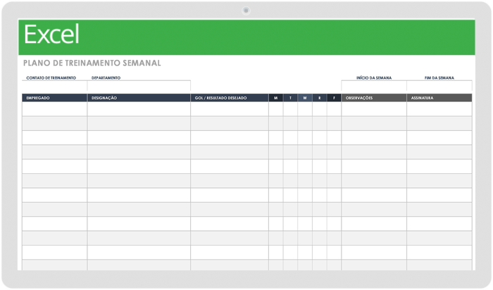 Ficha de Treino Musculação em Excel Grátis - Smart Planilhas