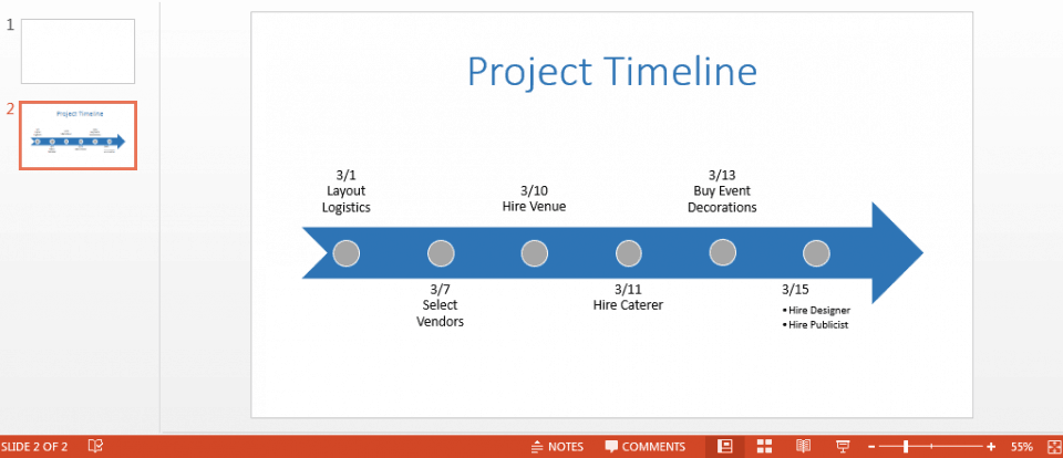 Como Fazer Uma Linha Do Tempo No Powerpoint Smartsheet