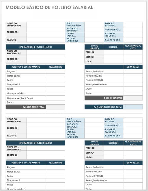 Modelos Gratuitos De Recibo De Pagamento Smartsheet 7678