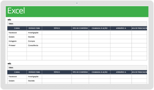 Modelos Gratuitos De Plano De Marketing De Redes Sociais | Smartsheet