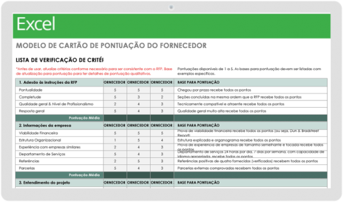 13 Modelos Gratuitos De Fornecedor Smartsheet 0146