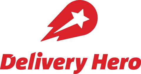 Delivery Hero logo reverse